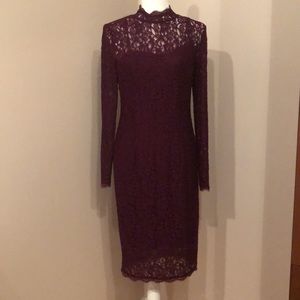 Adrianna Papell Lace After Five Cocktail Dress